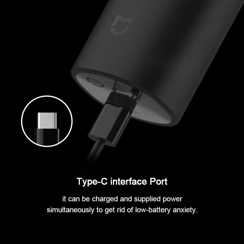 XIAOMI Mijia Hair Clipper For Men Electric Sideburns Shaver  Wireless Hair Cutting Trimmer For Barb