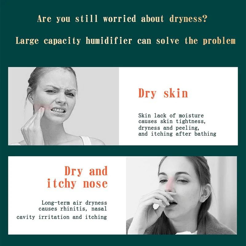 USB Air Humidifier With Double Spray Port Ultrasonic Cool Mist Essential Oil Aromatherapy Diffuser  3