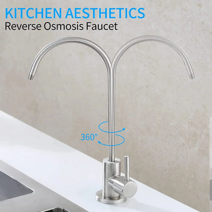 Premium LeadFree Filtered Faucet Fits Reverse Osmosis Units Kitchen Water Filtration System Faucet  1