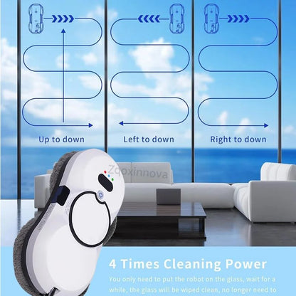 Smart Robot Window Cleaner Vacuum With UPS System Automatic Glass Washer Electric Floor Mop And Sma 3