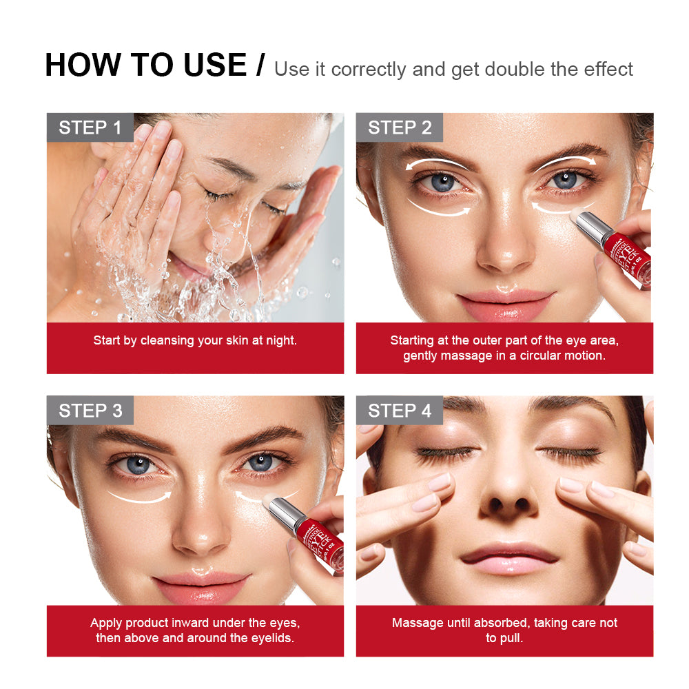 Retinol Eye Stick AntiAging Eye Cream For Dark Circles Puffiness  Fine Lines Brightening  Firming E 1