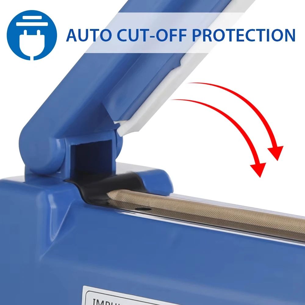 Electric Heat Bag Sealing Machine Plastic Bag Sealer Hand Press Food Seal Impulse Sealer For Packag 2