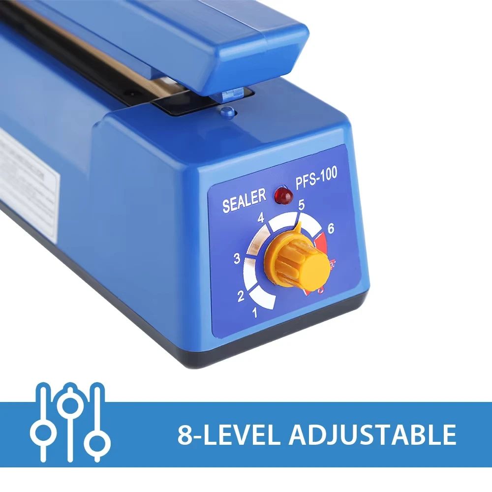 Electric Heat Bag Sealing Machine Plastic Bag Sealer Hand Press Food Seal Impulse Sealer For Packag 4