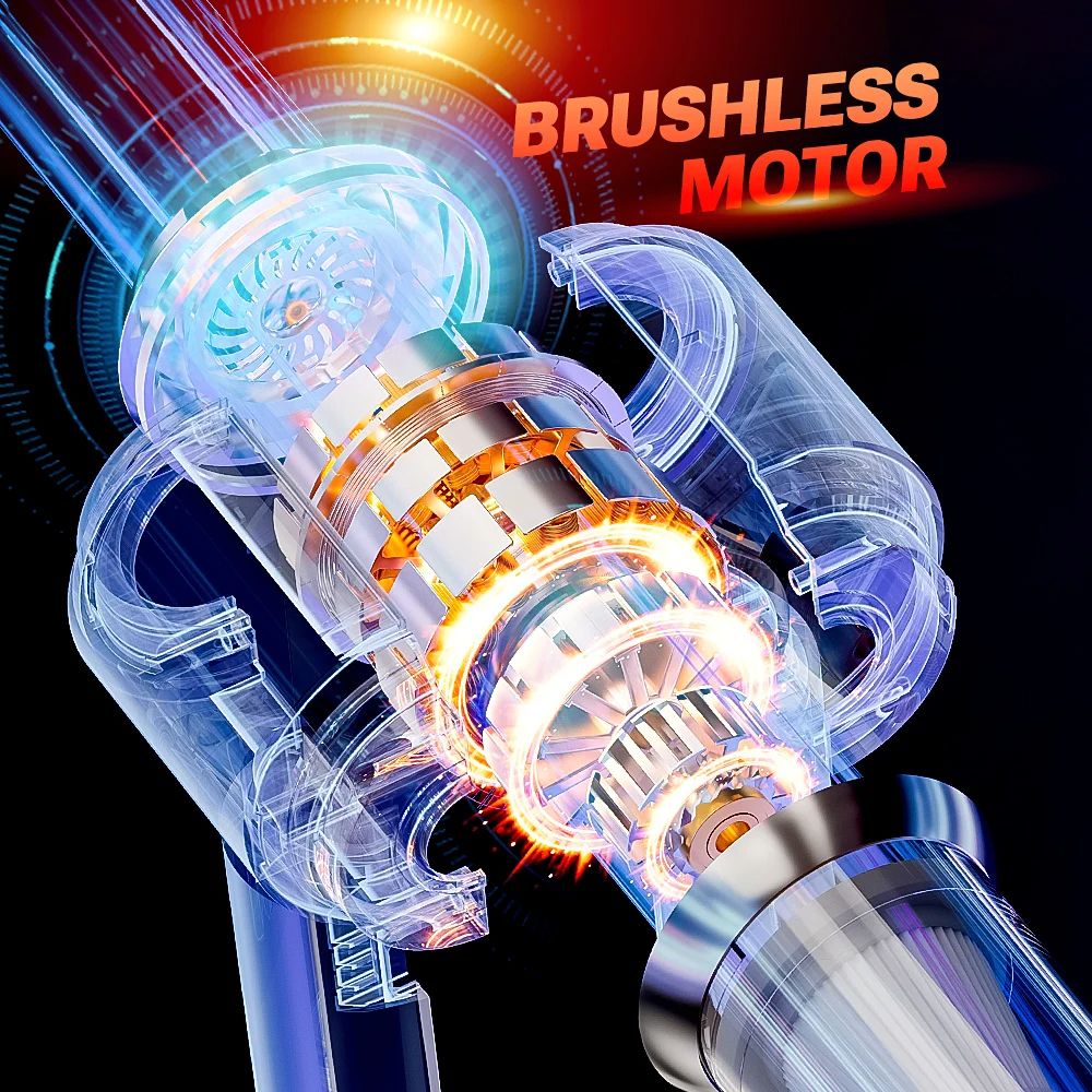 Mini Wireless Car Vacuum Cleaner Handheld Powerful Suction Portable Cordless Dust Remover For Auto  2