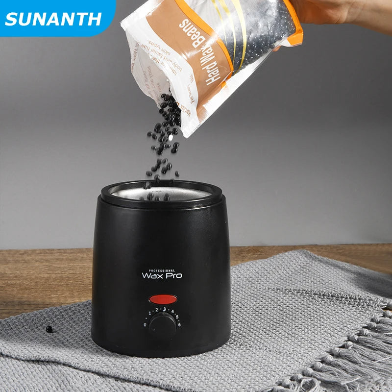 Depilatory Wax Warmer Fast Heating Hair Removal Wax Heater For All Wax Types At Home Salon Quality  1