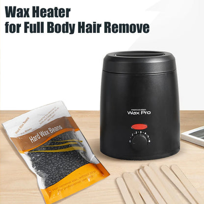 Depilatory Wax Warmer Fast Heating Hair Removal Wax Heater For All Wax Types At Home Salon Quality  2