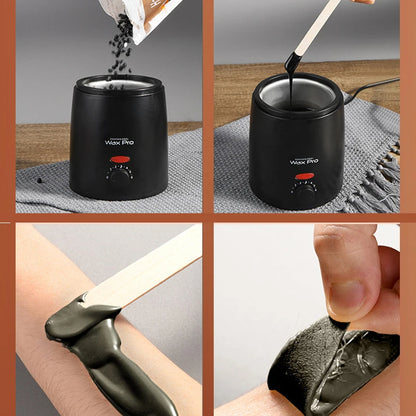 Depilatory Wax Warmer Fast Heating Hair Removal Wax Heater For All Wax Types At Home Salon Quality  3