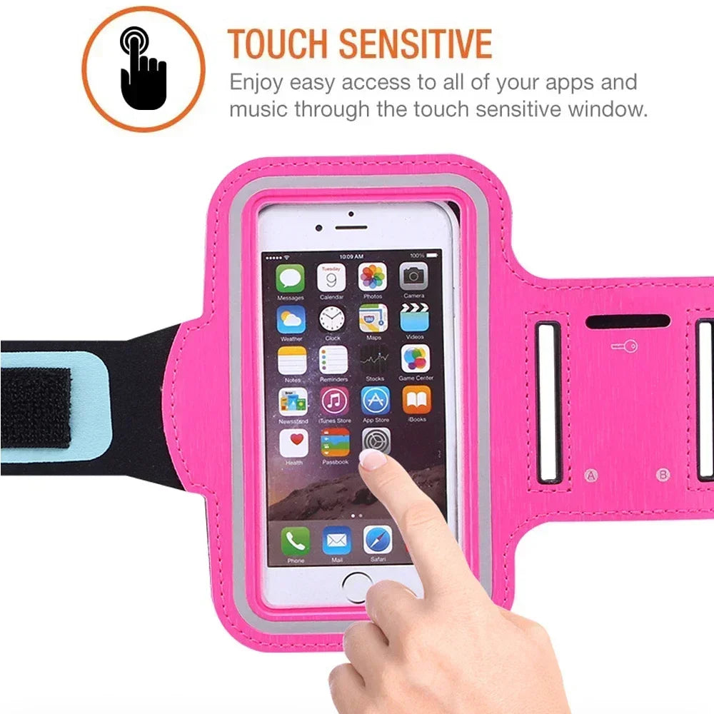 Mobile Phone Armband For Running  Gym Lightweight WaterResistant Holder For IPhone  Samsung 4