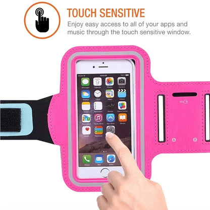 Mobile Phone Armband For Running  Gym Lightweight WaterResistant Holder For IPhone  Samsung 4
