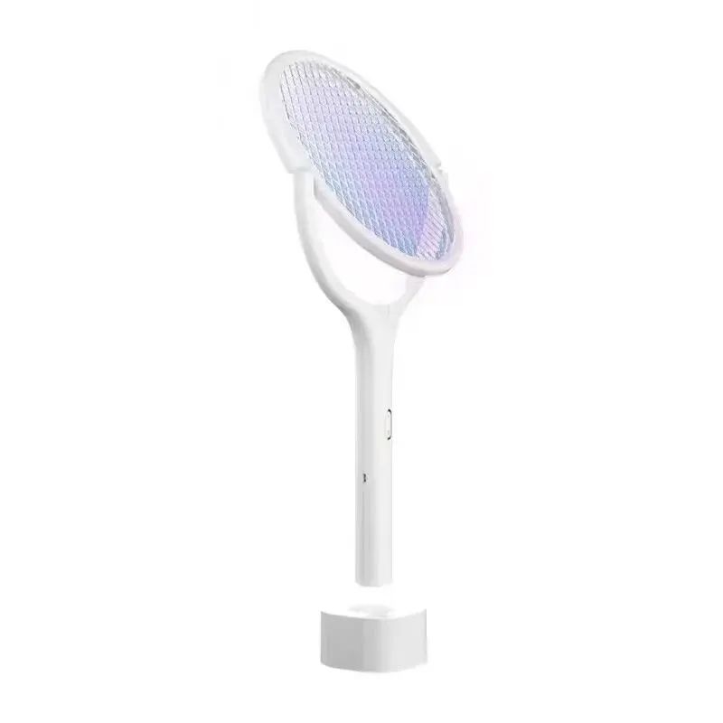 5in1 Fast Charging Electric Mosquito Swatter Racket Bug Zapper Lamp With Safety Insulated Battery A 5