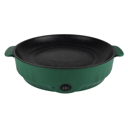 Electric MultiCooker Frying Pan NonStick Skillet Cooker For BBQ Steak Fish Household Electric Barbe 5