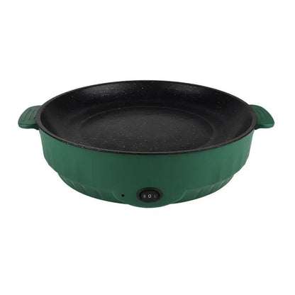 Electric MultiCooker Frying Pan NonStick Skillet Cooker For BBQ Steak Fish Household Electric Barbe 6