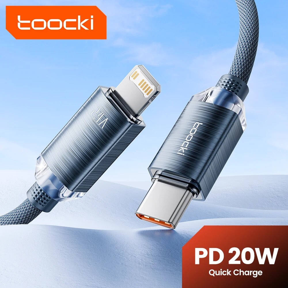 USB-C to Lightning Cable, Fast Charging Type-C Cable for iPhone 14/13/12/11 Pro Max, iPad, AirPods