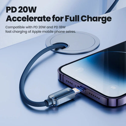 USB-C to Lightning Cable, Fast Charging Type-C Cable for iPhone 14/13/12/11 Pro Max, iPad, AirPods