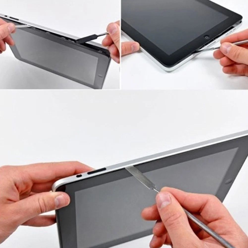 Premium Metal Spudger Tool Kit, Repair Opening Pry Hand Tool for iPhone, Tablet, Smartphone Disassembly