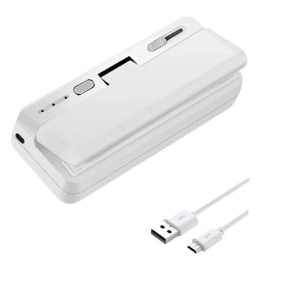 Mini Bag Sealer  Cutter USB Rechargeable Handheld Plastic Bag Heat Sealing Machine For Snacks  Food 5
