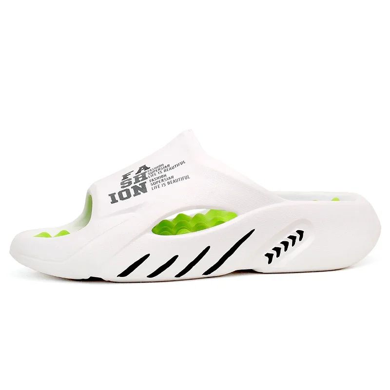Soft Sole Mens Massage Slippers Summer Indoor Outdoor Slides Beach Sandals FlipFlops Comfortable Ca 7