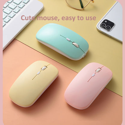 Slim Mini Wireless Bluetooth Keyboard  Mouse For IPad Xiaomi Samsung Huawei Compatible With Android 2