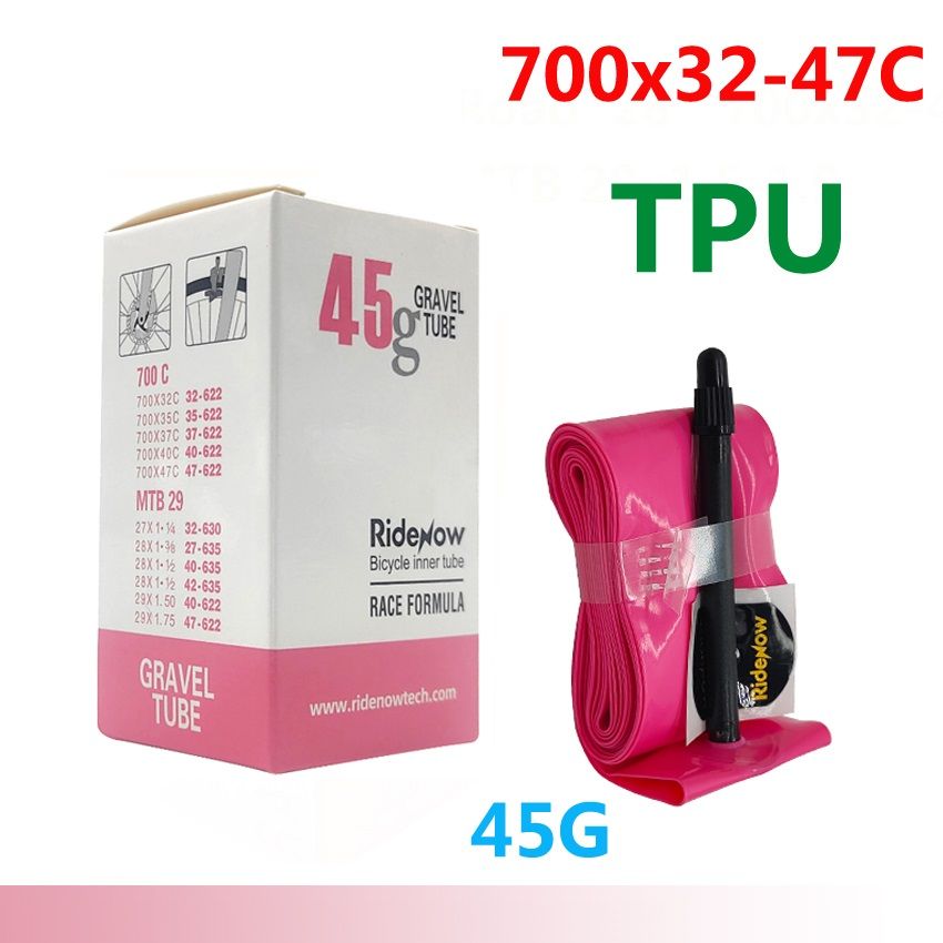UltraLight TPU Bike Inner Tube 700C Fits 700x1847C  Road  MTB Bicycle Tire Tube