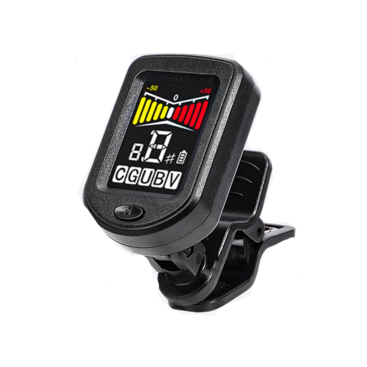 AllInstrument ClipOn Guitar Tuner Chromatic Electronic Tuner for Guitar Bass Ukulele Violin M