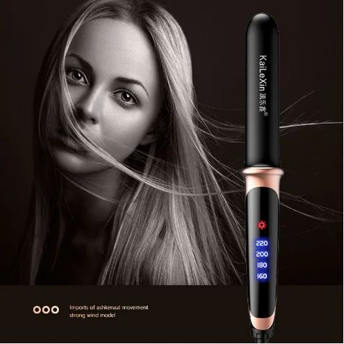 4 Gears Adjustable Temperature 2in1 Professional Flat Iron Hair Straightener Warmup Styling Tool Fo 5