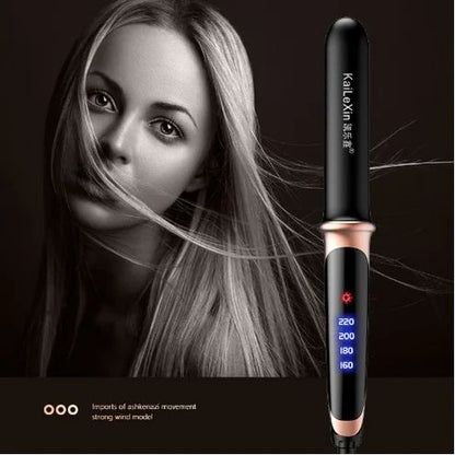 4 Gears Adjustable Temperature 2in1 Professional Flat Iron Hair Straightener Warmup Styling Tool Fo 5