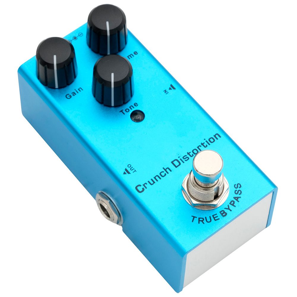 MultiEffect Electric Guitar Pedal Classic Overdrive Crunch Distortion Vintage Chorus  Delay 16