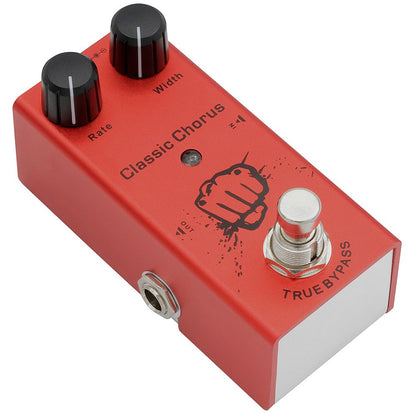 MultiEffect Electric Guitar Pedal Classic Overdrive Crunch Distortion Vintage Chorus  Delay 8