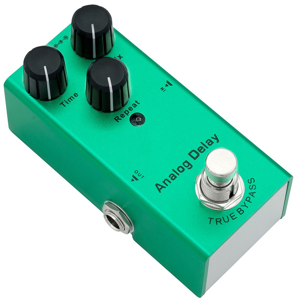 MultiEffect Electric Guitar Pedal Classic Overdrive Crunch Distortion Vintage Chorus  Delay 10