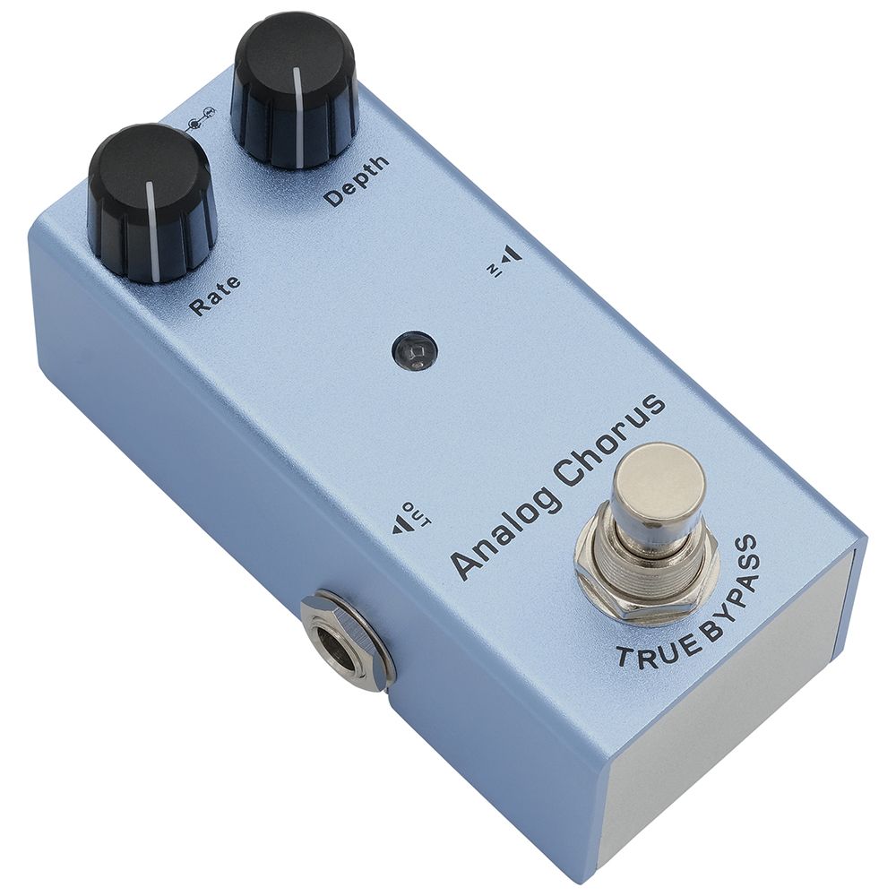 MultiEffect Electric Guitar Pedal Classic Overdrive Crunch Distortion Vintage Chorus  Delay 11