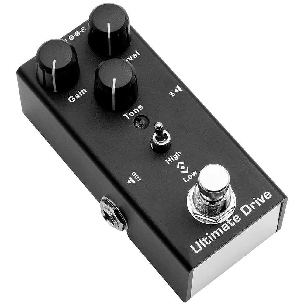 MultiEffect Electric Guitar Pedal Classic Overdrive Crunch Distortion Vintage Chorus  Delay 12