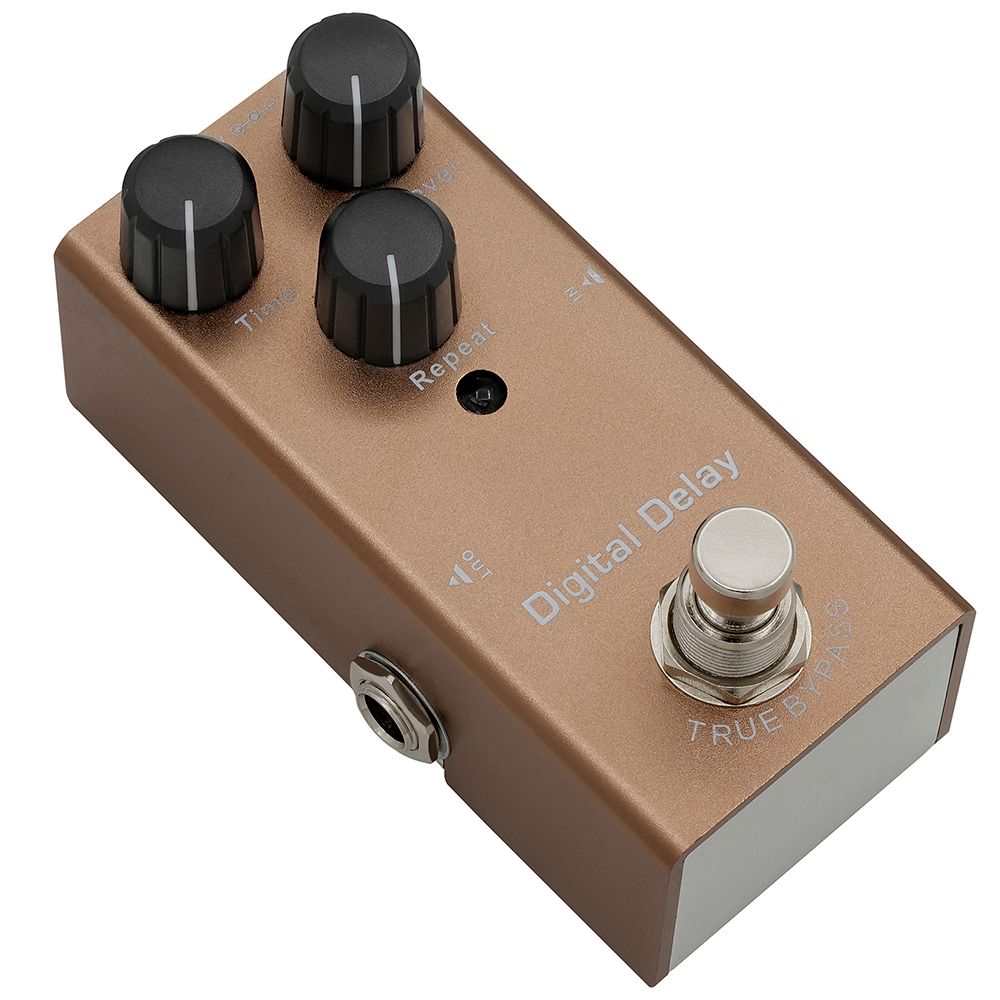 MultiEffect Electric Guitar Pedal Classic Overdrive Crunch Distortion Vintage Chorus  Delay 15