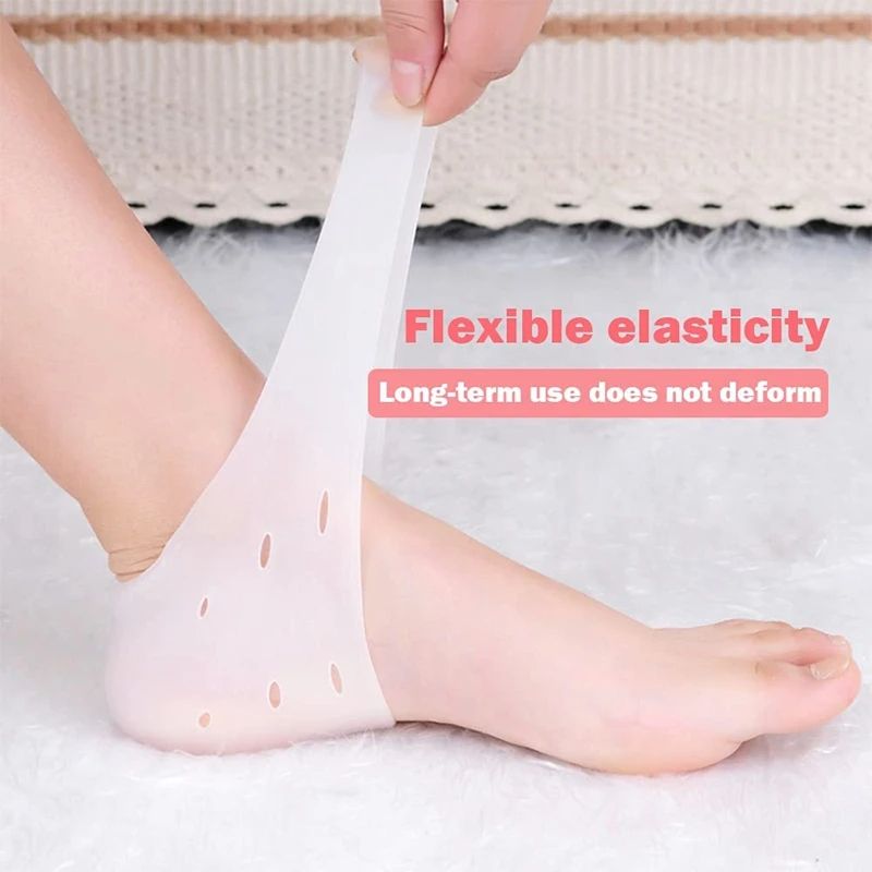 Silicone Heel Protectors  Metatarsal Pads Forefoot Gel Heel Pad For Plantar Fasciitis Relief Bliste 2
