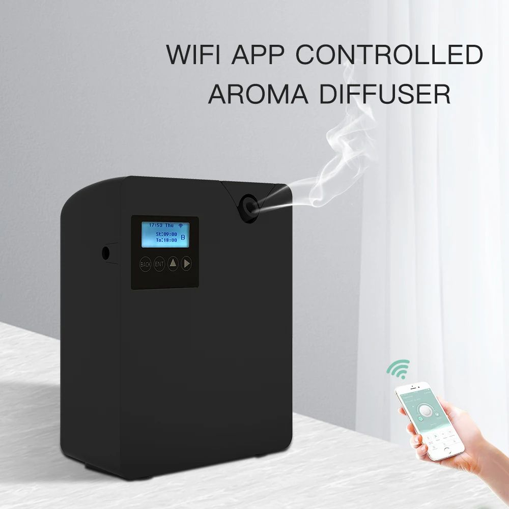 Smart App-Controlled Aroma Diffuser for Home, Scent Air Machine, Hotel Aromatherapy Air Freshener Sprayer & Room