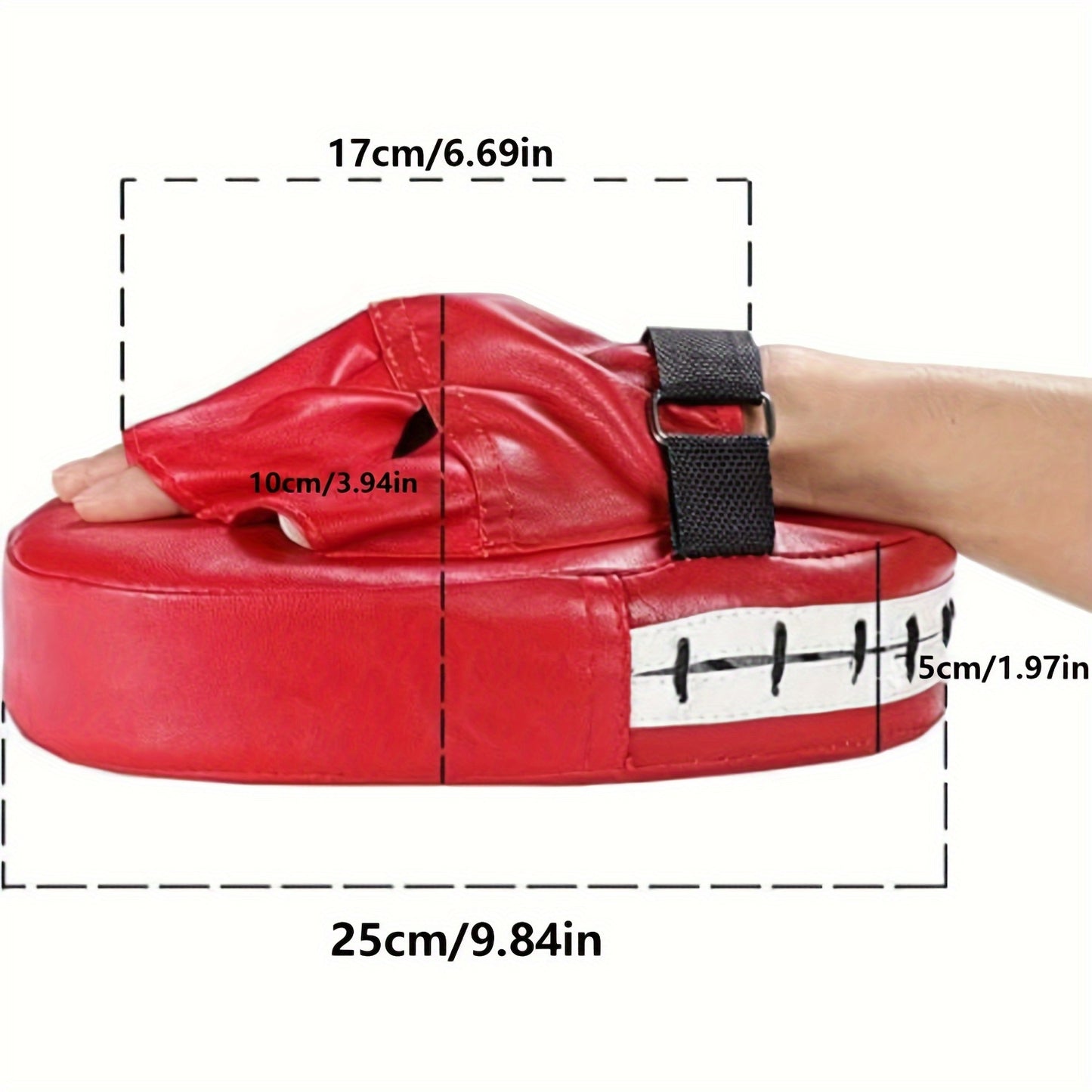 Boxing  Taekwondo Precision Target Curved Hand Pad for Adult  Childrens Sanda Training