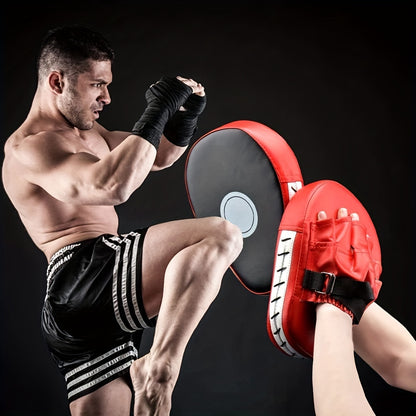 Boxing  Taekwondo Precision Target Curved Hand Pad for Adult  Childrens Sanda Training