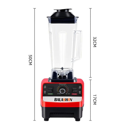 High Power Commercial Blender Mixer Food Processor For Ice Smoothies Juicer BPA Free Stationary Ble
