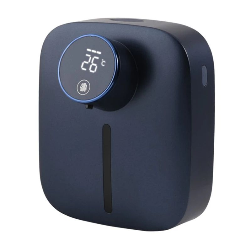 Wallmounted Automatic Soap Dispenser Touchless Infrared Sensor LED Digital Display USB Rechargeable 1