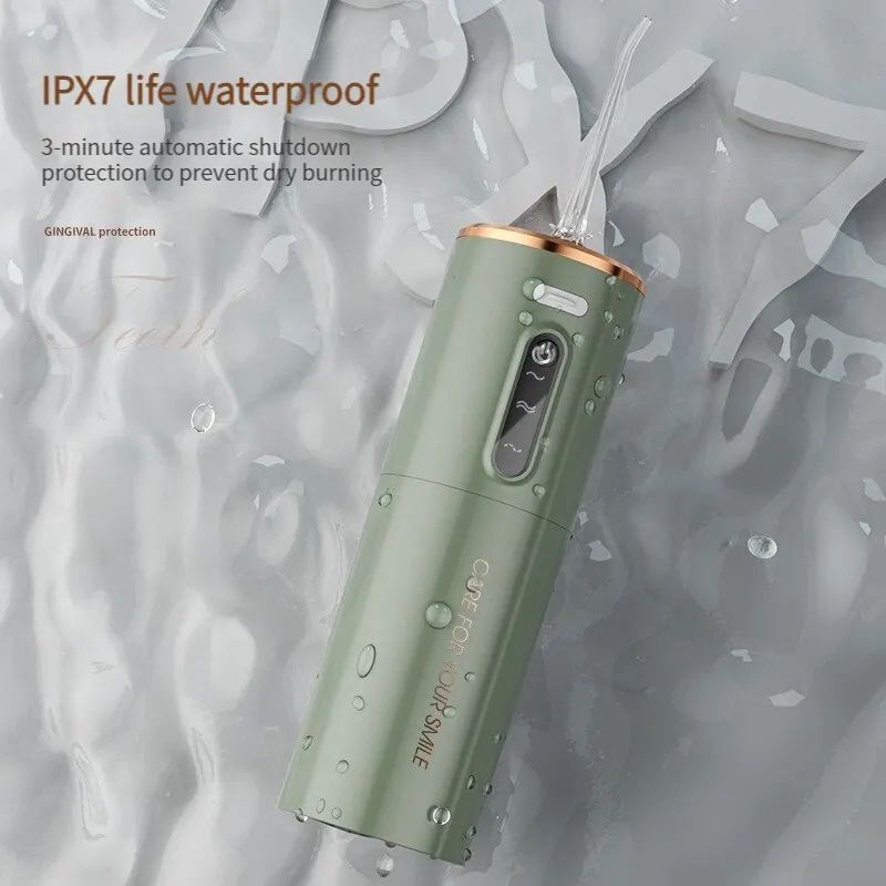 Rechargeable Oral Irrigator Portable Electric Water Floss Tooth Cleaner Waterproof Dental Care Devi 5