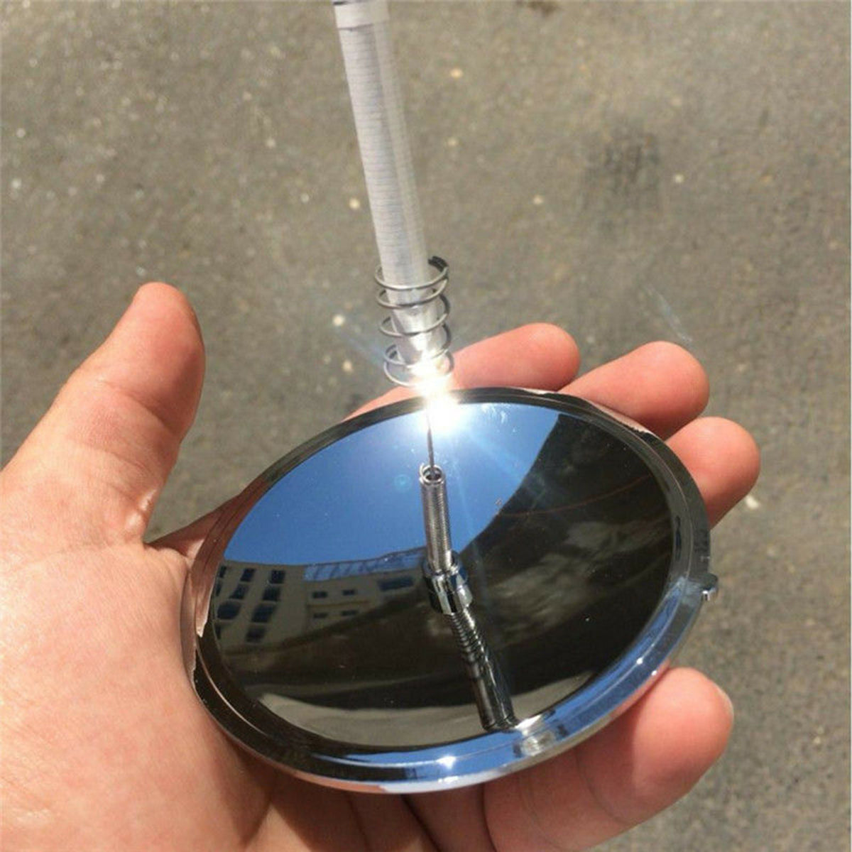 Portable Solar Lighter Fire Starter, Emergency Waterproof Windproof Travel Kit for Wild Survival