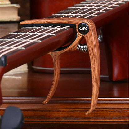 Professional Metal Guitar Capo Aluminum Alloy Trigger Clamp for Acoustic  Electric Guitars