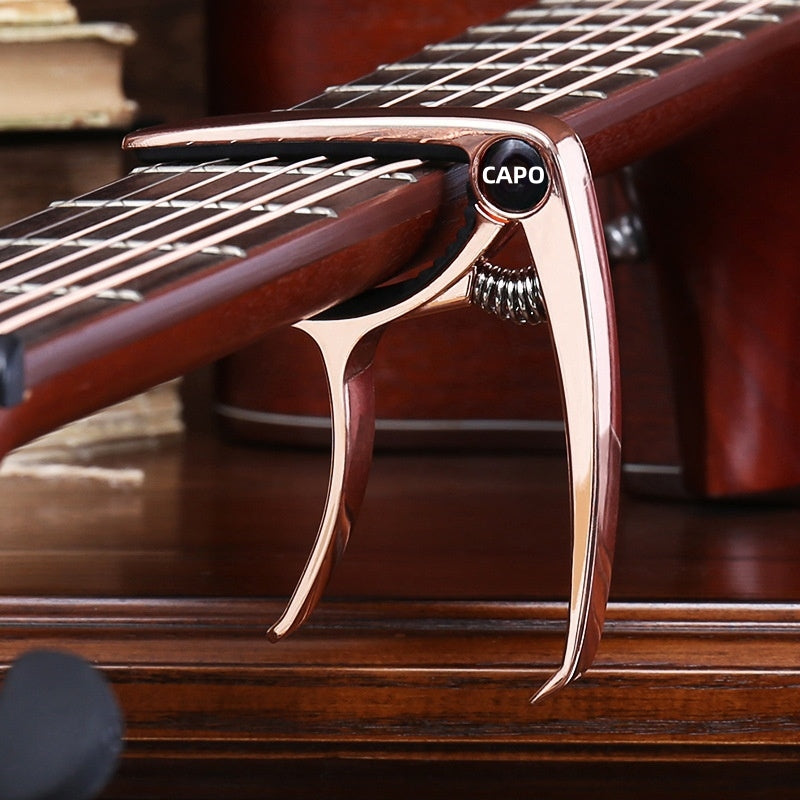 Professional Metal Guitar Capo Aluminum Alloy Trigger Clamp for Acoustic  Electric Guitars