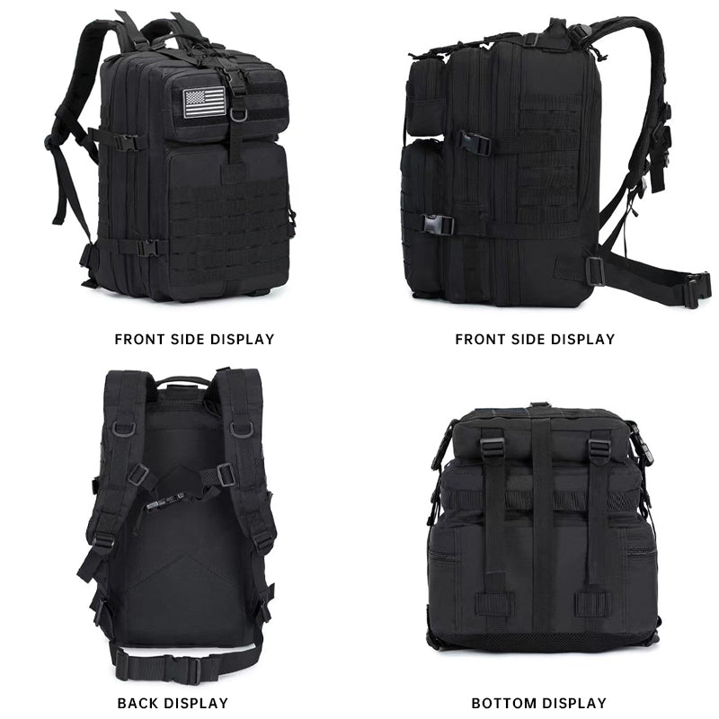 Durable 3P Tactical Hiking Backpack Waterproof Travel  Hunting Storage Bag for Outdoor Enthusiasts