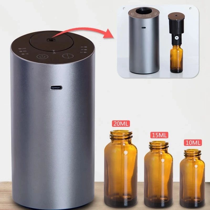 Fragrance Machine Aroma Diffuser  Electric Scent Nebulizer For Car Air Fresheners  Essential Oils V 1