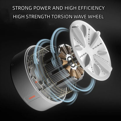 3 Gear Timing Mini Washing Machine  Portable Rotating Turbine Washing Machine For Underwear Socks B 4