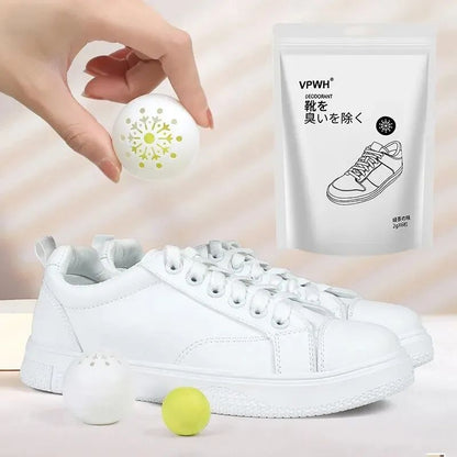 Longlasting Aromatic Deodorant Balls For Shoes Multifunctional Jasmine Scent Fresheners For Footwea 4