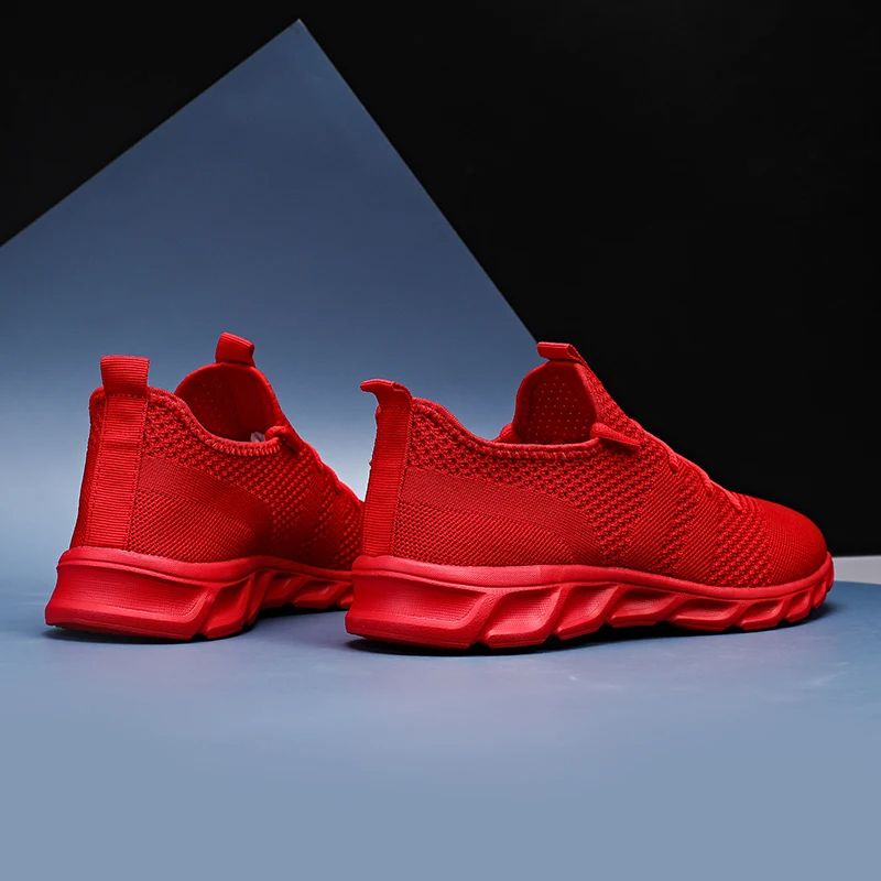 Breathable Men Casual Sports Shoes Summer Light Soft Sole Comfort Outdoor Running Shoes Plus Size M 1
