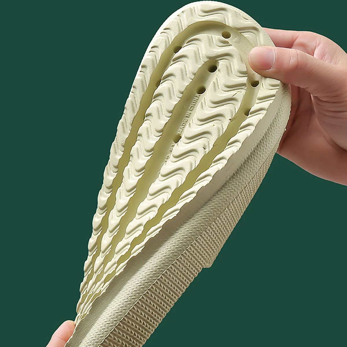 Mens Step On The Sense Of Shit Summer Slippers SoftSoled EVA NonSlip Home Shoes For Comfortable Wea