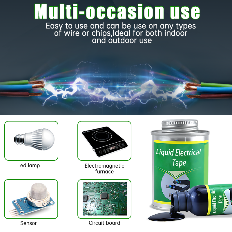 Liquid Electrical Insulation Tape Waterproof Rubber Sealant for Wire  Cable Repair FastDrying Li
