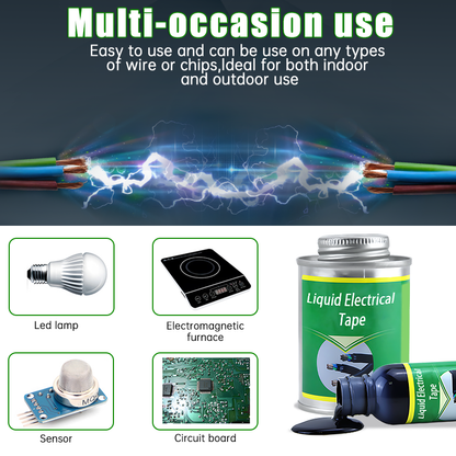 Liquid Electrical Insulation Tape Waterproof Rubber Sealant for Wire  Cable Repair FastDrying Li